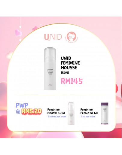 【520 Flash Sales 】Ready Stock UNID Feminine Cleansing Mousse