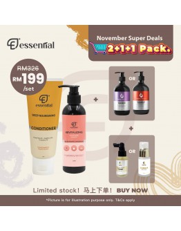 【双11疯狂促销】 PRE ORDER Essential Hair Care Mix & Match 2+1+1 Pack