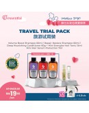 【Ready Stock】 Essential Hair Care Travel Trial Pack FREE Mini Serum & Tonic