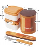 【Ready Stock】Japan Skater Stainless Thermal Lunch Box 560ml