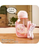 【Ready Stock】2023 NEW Japan Skater Children 530ml Water Bottle (Straw)