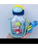 【Ready Stock】2023 NEW Japan Skater Children 530ml Water Bottle (Straw)