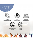 【Ready Stock】KEES World 3-ply Soft Facial Tissue (4packs + 4 random box)