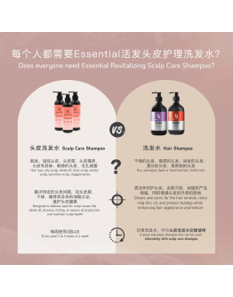 【 PRE ORDER】 Essential Hair Care 3 in 1 Shampoo + Conditioner  (Best Selling)